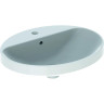 Раковина встраиваемая GEBERIT VARIFORM 45x50 см 500.713.01.2 с отверстием перелива